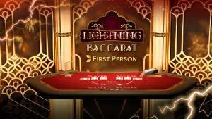 First Person Lightning Baccarat