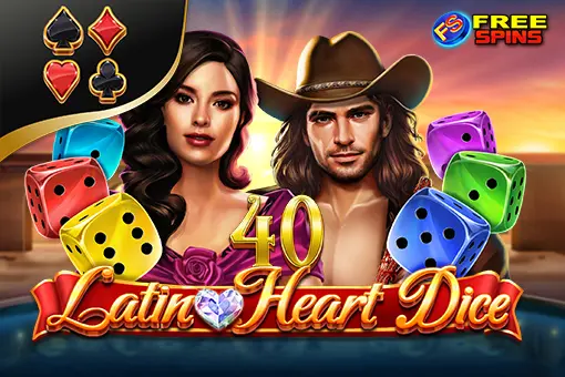 Latin Heart Dice - Spin City - Namibia