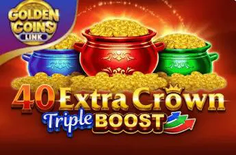 40 Extra Crown Triple Boost Golden Coins Link - Spin City - Namibia