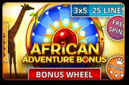 African Adventure Bonus - Spin City - Namibia