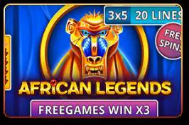 African Legends - Spin City - Namibia