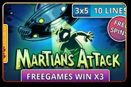 Martians Attack - Spin City - Namibia