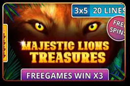 Majestic Lions Treasures - Spin City - Namibia