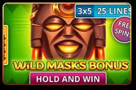 Wild Masks Bonus - Spin City - Namibia