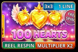 100 Hearts (Reel Respin) - Spin City - Namibia