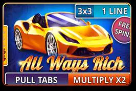 All Ways Rich (Pull Tabs) - Spin City - Namibia