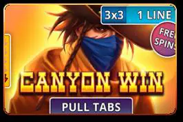 Canyon Win (Pull Tabs) - Spin City - Namibia