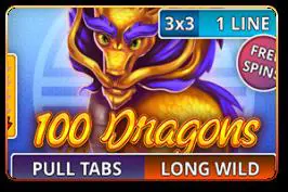 100 Dragons (Pull Tabs) - Spin City - Namibia