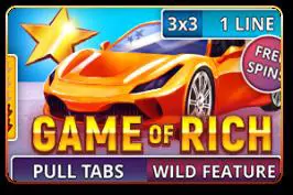 Game of Rich (Pull Tabs) - Spin City - Namibia