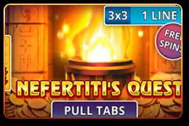 Nefertiti's Quest (Pull Tabs) - Spin City - Namibia
