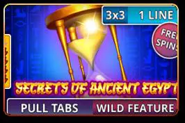 Secrets of Ancient Egypt (Pull Tabs) - Spin City - Namibia