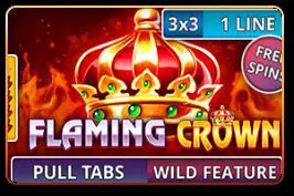 Flaming Crown (Pull Tabs) - Spin City - Namibia