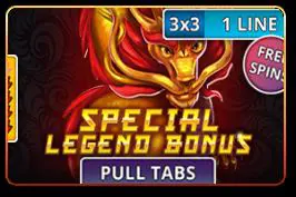 Special Legend Bonus (Pull Tabs) - Spin City - Namibia