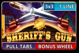 Sheriff's Gun (Pull Tabs) - Spin City - Namibia