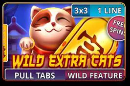 Wild Extra Cats (Pull Tabs) - Spin City - Namibia