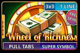 Wheel of richness (Pull Tabs) - Spin City - Namibia