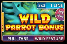 Wild Parrot Bonus (Pull Tabs) - Spin City - Namibia