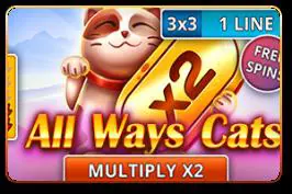 All Ways Cats (3x3) - Spin City - Namibia