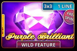 Purple Brilliant (3x3) - Spin City - Namibia
