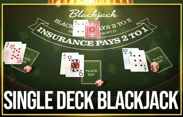 Single Deck Blackjack - Spin City - Namibia