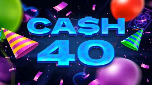 Cash 40 Happy Birthday