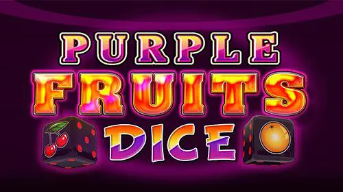 Purple Fruits Dice